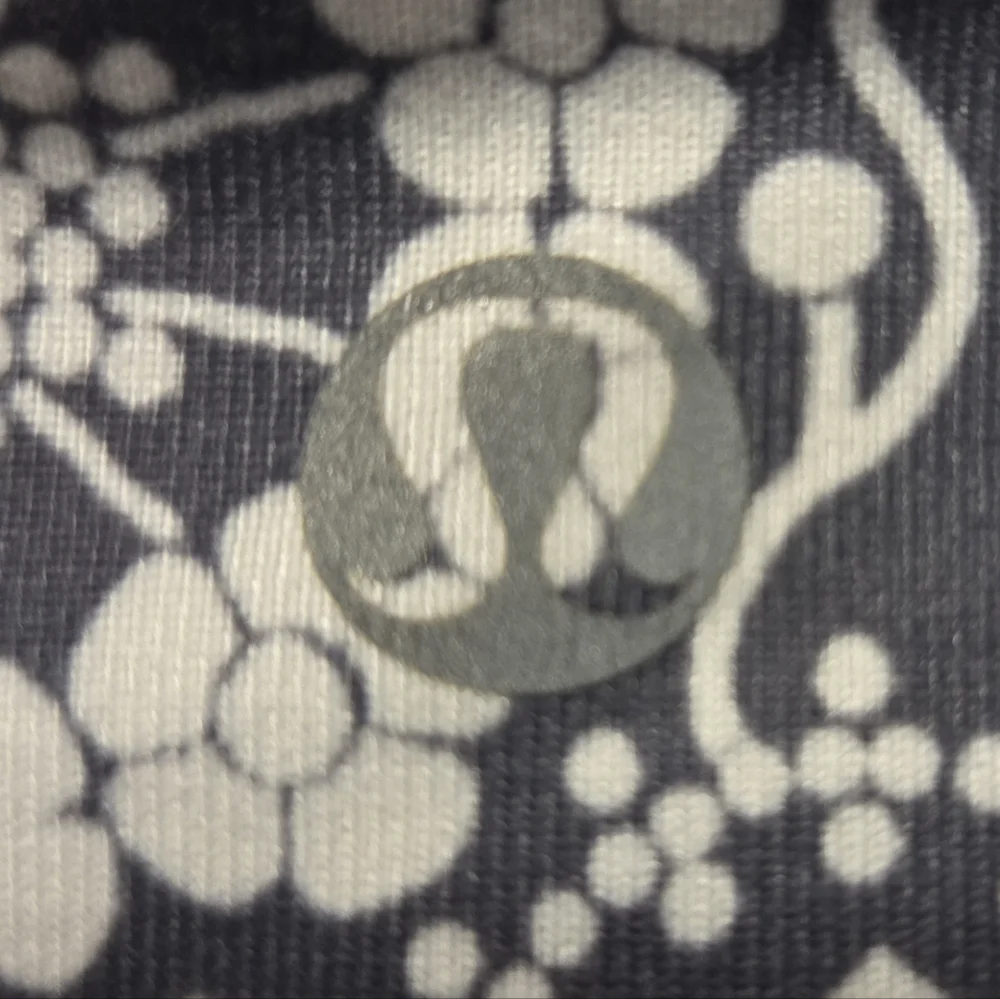 Lululemon Athletica Wunder Under Twiggy Floral Nimbus Cropped Leggings- RARE!!